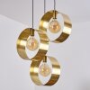Couma Hanglamp Grijs, Zwart, 1-licht