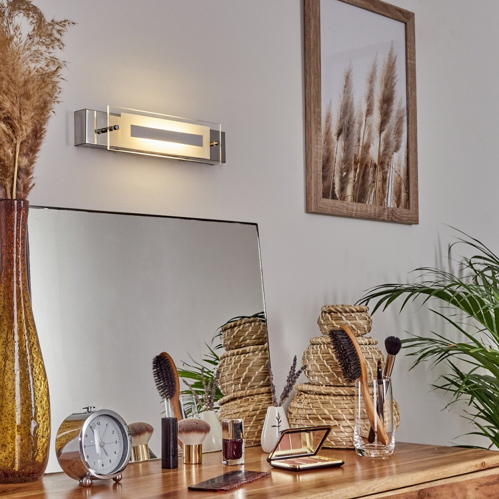 Morges Spiegellamp LED Chroom, Wit, 1-licht main product photo