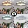 Tise Plafondlamp LED Wit, 1-licht