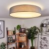 Tise Plafondlamp LED Wit, 1-licht