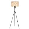 Globo GABRIELE Staande lamp Zwart, 1-licht