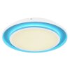 Globo MURPHY Plafondlamp LED Wit, 1-licht, Afstandsbediening, Kleurwisselaar