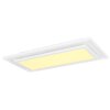 Globo MURPHY Plafondlamp LED Wit, 1-licht, Afstandsbediening, Kleurwisselaar