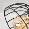 Orny Plafondlamp Natuurlijke kleuren, Zwart, 3-lichts