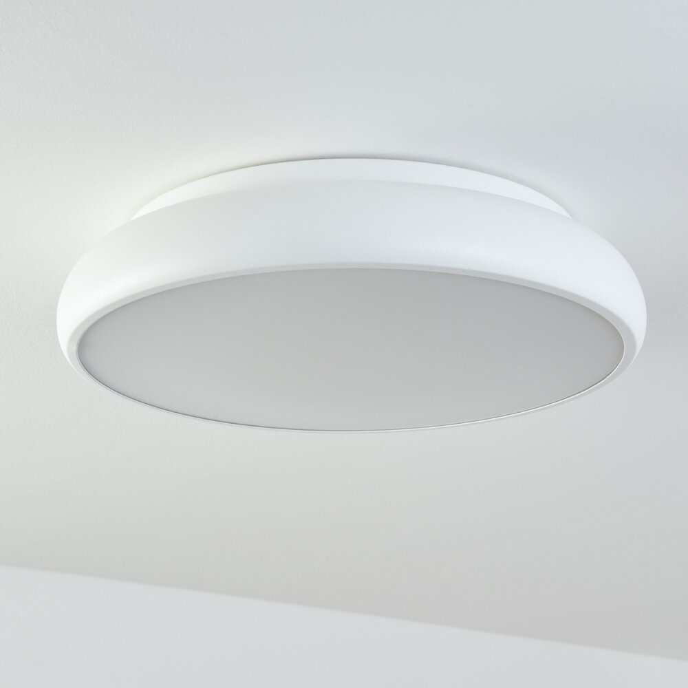 Rhone Plafondlamp LED Wit, 1-licht, Kleurwisselaar