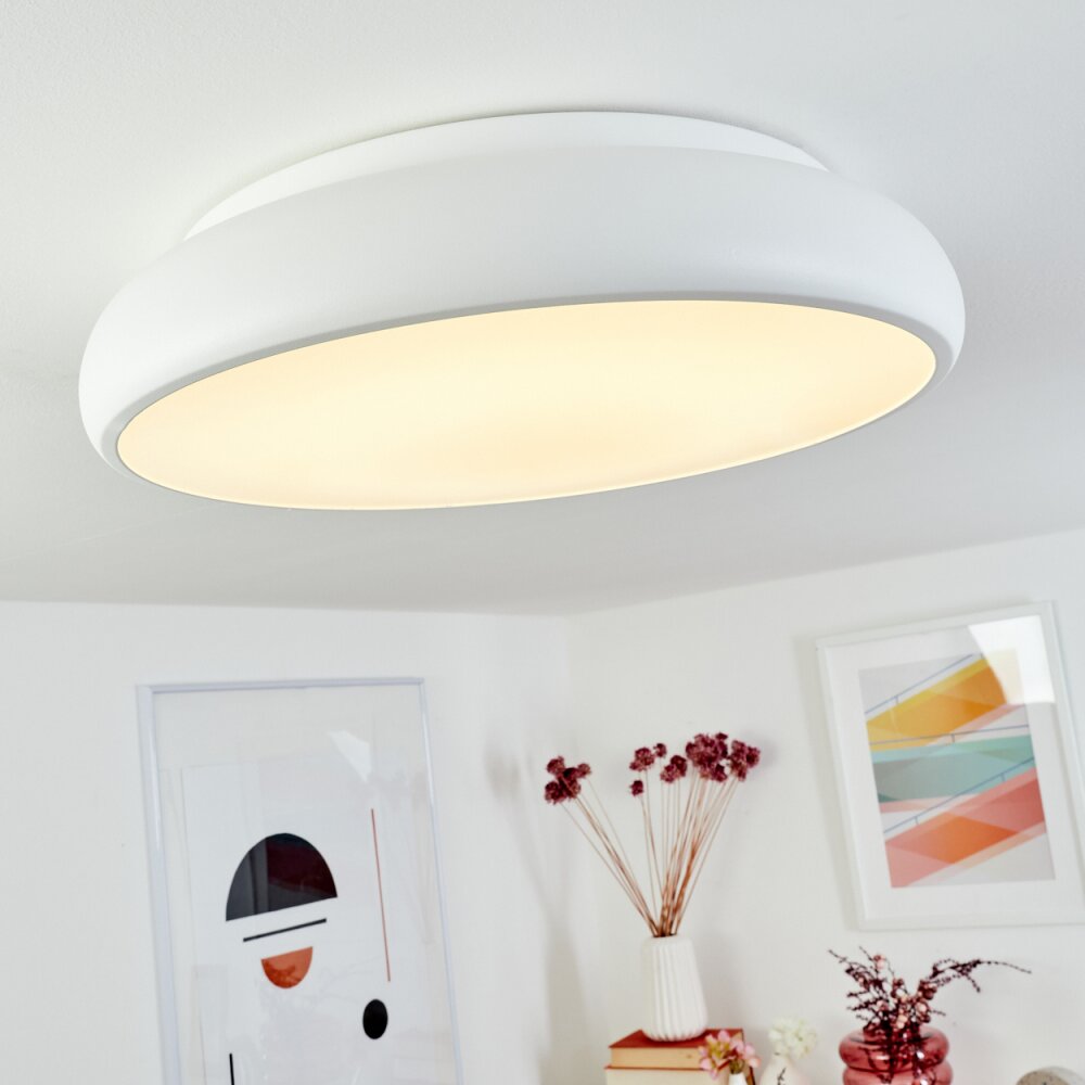 Rhone Plafondlamp LED Wit, 1-licht, Kleurwisselaar