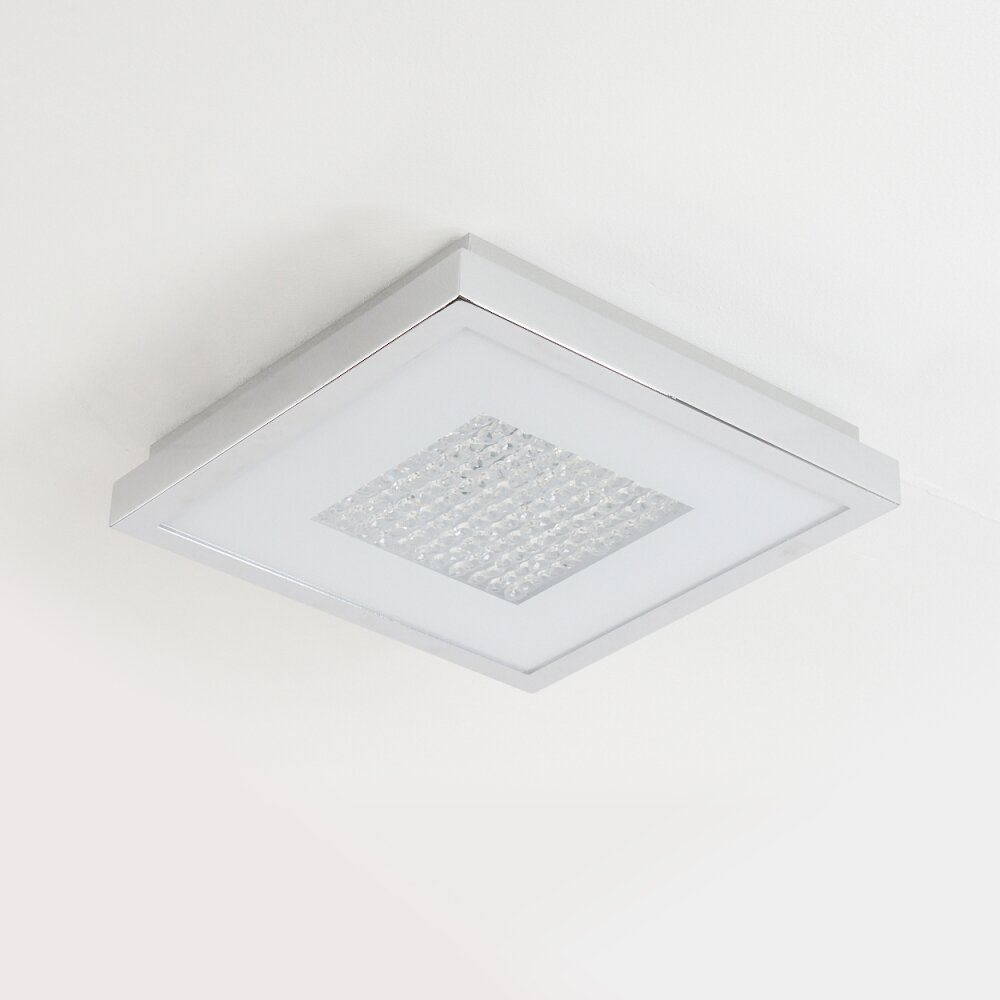 Centovalli Plafondlamp LED Chroom, 1-licht