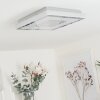 Centovalli Plafondlamp LED Chroom, 1-licht