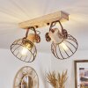 Orny Plafondlamp Natuurlijke kleuren, Roest, 2-lichts