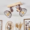 Orny Plafondlamp Natuurlijke kleuren, Roest, 2-lichts