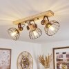 Orny Plafondlamp Natuurlijke kleuren, Roest, 3-lichts