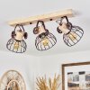 Orny Plafondlamp Natuurlijke kleuren, Roest, 3-lichts