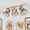Orny Plafondlamp Natuurlijke kleuren, Roest, 3-lichts