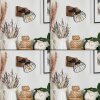Orny Muurlamp Hout donker, Zwart, 1-licht