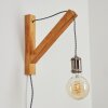 Laveille Muurlamp Natuurlijke kleuren, Nikkel mat, 1-licht