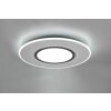 Trio-Leuchten Verus Plafondlamp LED Nikkel mat, 1-licht, Afstandsbediening