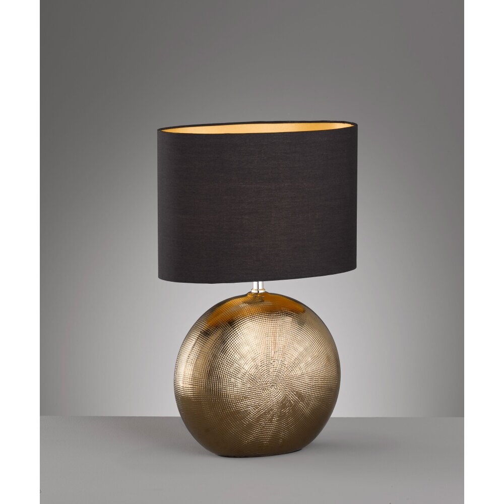 Fischer-Honsel Foro Tafellamp Brons, 1-licht main product photo