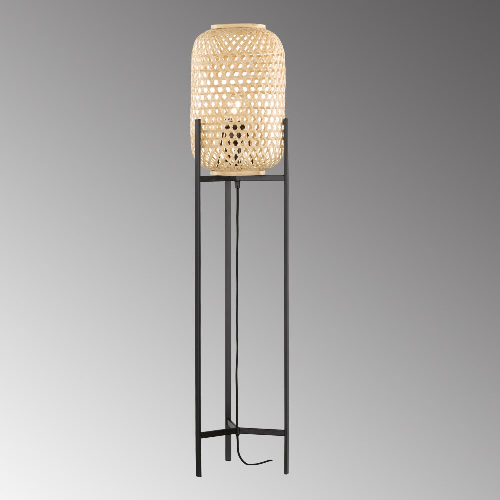 SCHÖNER-WOHNEN-Kollektion Calla Staande lamp Zwart, 1-licht main product photo