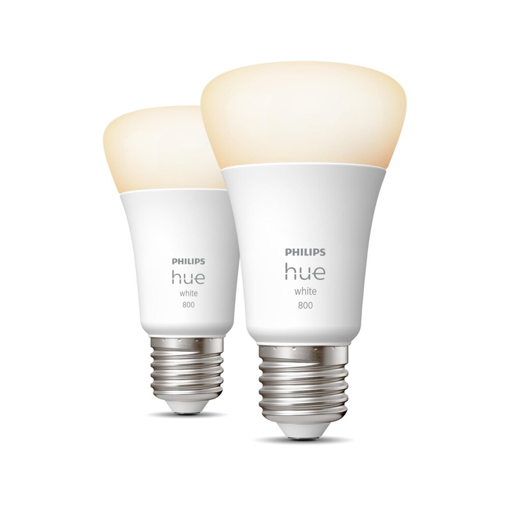 Philips Hue White LED E27 9 Watt 2700 Kelvin 800 Lumen main product photo