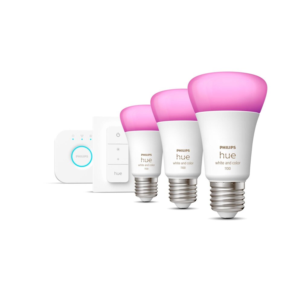 Philips Hue White & Color Ambiance LED E27 9 Watt 2200 - 6500 Kelvin 806 Lumen main product photo