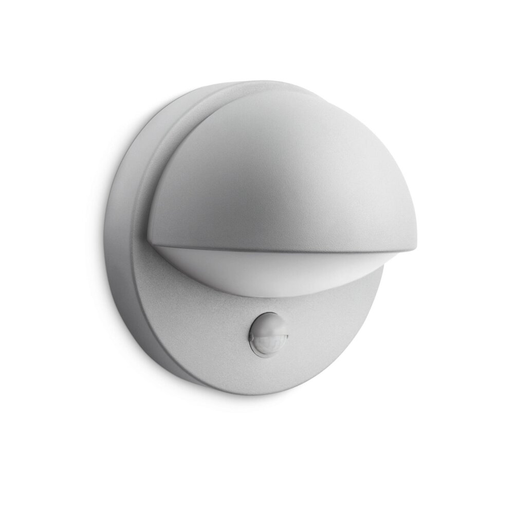 Philips myGarden June Buiten muurverlichting Grijs, 1-licht, Bewegingsmelder main product photo