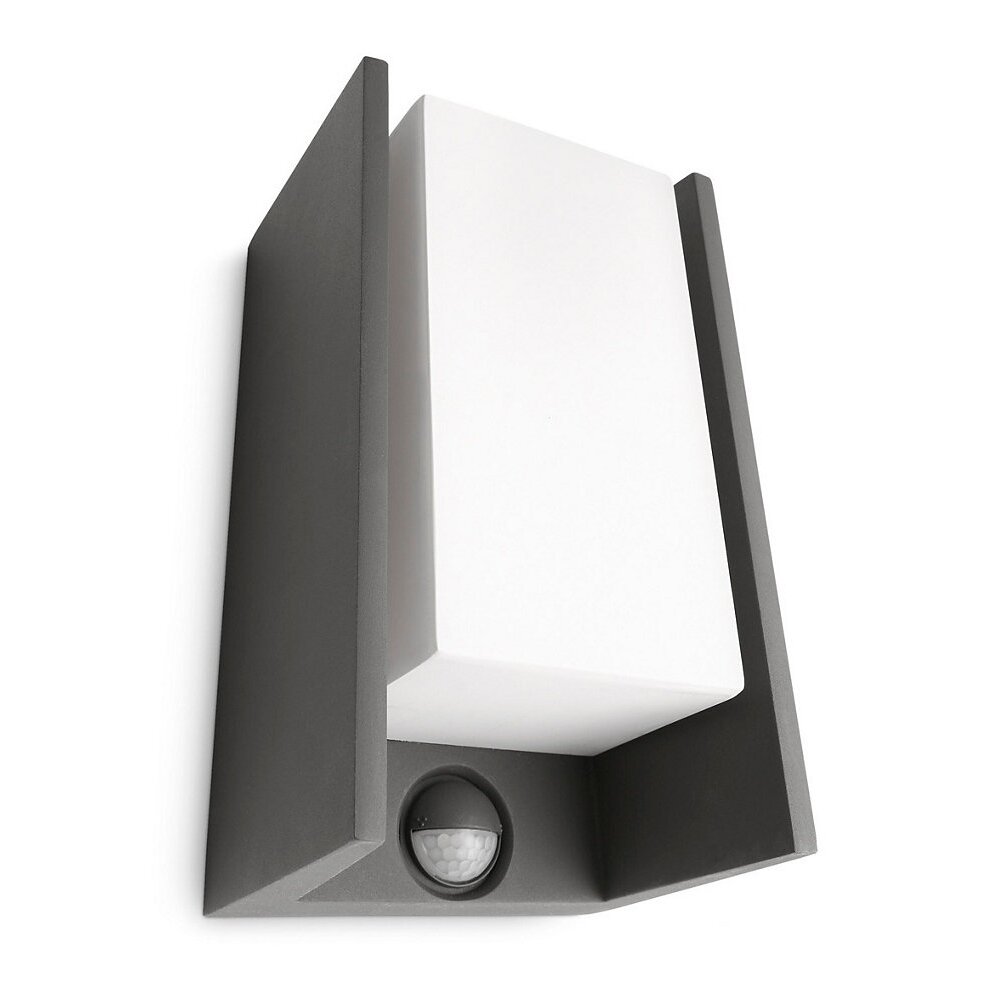 Philips myGarden Bridge Buiten muurverlichting Antraciet, 1-licht, Bewegingsmelder