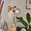 Orny Muurlamp Bruin, Natuurlijke kleuren, 1-licht