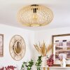 Oravi Plafondlamp Hout licht, 1-licht