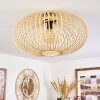 Oravi Plafondlamp Hout licht, 1-licht