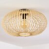 Oravi Plafondlamp Hout licht, 1-licht
