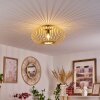 Oravi Plafondlamp Hout licht, 1-licht