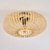 Oravi Plafondlamp Hout licht, 1-licht