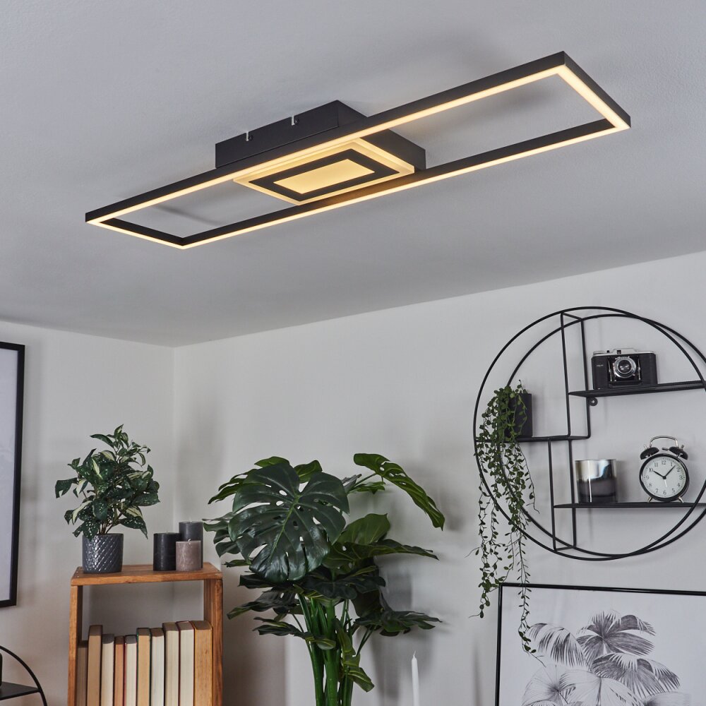 Taleta Plafondlamp LED Zwart, 1-licht main product photo