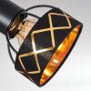 Tarasp Plafondlamp Zwart, 5-lichts