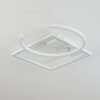 Frederick Plafondlamp LED Chroom, Wit, 1-licht