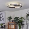 Kolo Plafondlamp LED Zwart, Wit, 1-licht