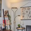 Donna Staande lamp LED Oud messing, 2-lichts