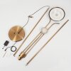 Rom Staande lamp LED Messing, 2-lichts