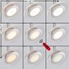 Marsen Plafondlamp LED Nikkel mat, 2-lichts, Afstandsbediening, Kleurwisselaar