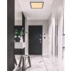 Globo JESSY Plafondpaneel LED Zwart, 1-licht