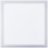 Brilliant Flat Plafondpaneel LED Zilver, 1-licht, Afstandsbediening