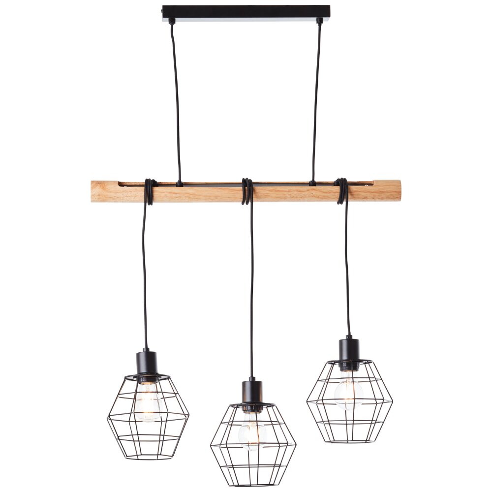 Brilliant Ottawa Hanglamp Natuurlijke kleuren, 3-lichts main product photo