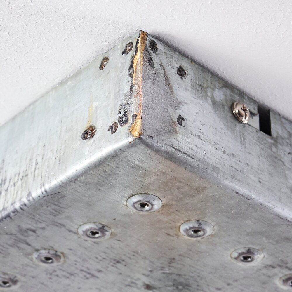 Octoraro Plafondlamp Zilver, 4-lichts