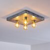Octoraro Plafondlamp Zilver, 4-lichts