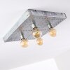 Octoraro Plafondlamp Zilver, 4-lichts