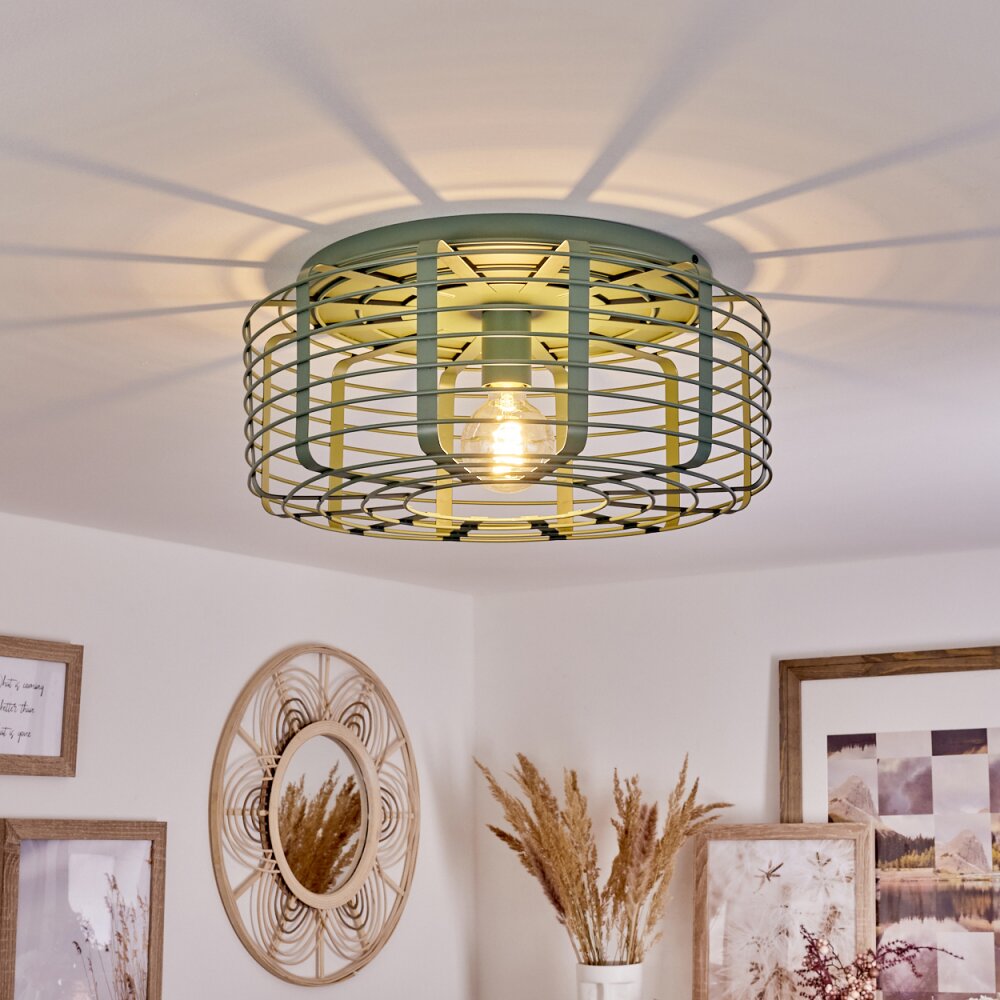 Sooke Plafondlamp Blauw, 1-licht main product photo