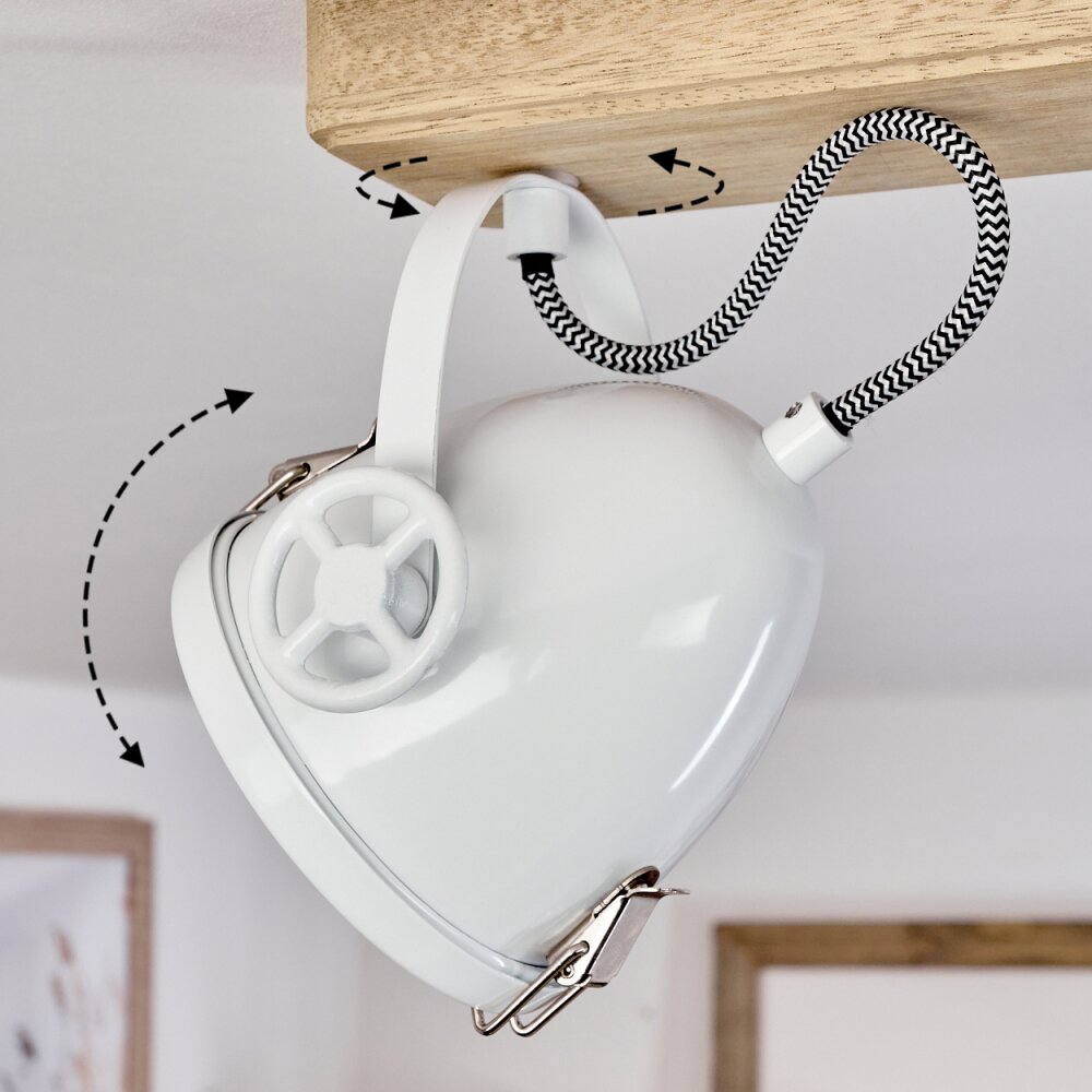 Chetican Plafondlamp LED Natuurlijke kleuren, 3-lichts