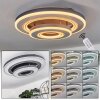 Kolo Plafondlamp LED Grijs, Wit, 1-licht, Afstandsbediening