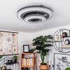 Kolo Plafondlamp LED Grijs, Wit, 1-licht, Afstandsbediening