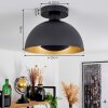 Vivian Plafondlamp Zwart, 1-licht